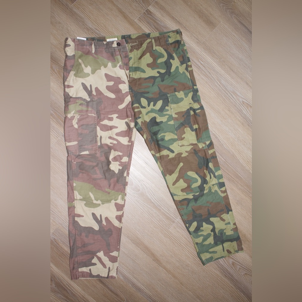 Mens Camo Pants Size 36